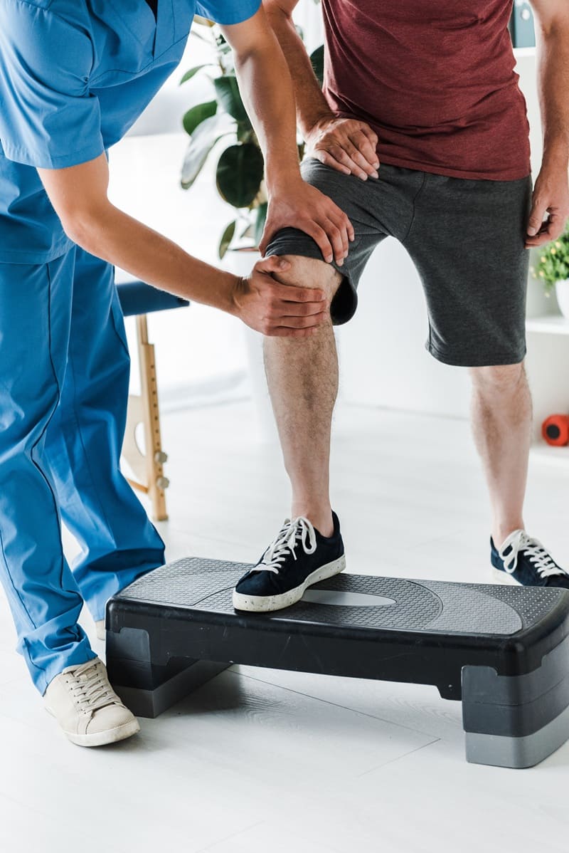 Terapia de rodilla en Zona Esmeralda